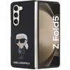 Image de Karl Lagerfeld KLHCZFD5SNIKBCK Z Fold5 hardcase czarny/black Silicone Ikonik (Samsung Galaxy Z Fold5), Coque pour téléphone portable, Noir