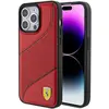 Image de Ferrari FEHCP15LPWAR iPhone 15 Pro 6.1" czerwony/red hardcase Perforated Waves Metal Logo (Apple iPhone 15 Pro), Coque pour téléphone portable, Rouge