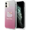 Image de Hello Kitty HKHCN61HDGKEP iPhone 11 / Xr 6.1" ró owy/pink hardcase IML Gradient Electrop Kitty Head (Apple iPhone 11), Coque pour téléphone portable, Pink