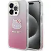 Image de Hello Kitty HKHCP14XHDGKEP iPhone 14 Pro Max 6.7" ró owy/pink hardcase IML Gradient Electrop Kitty H (Apple iPhone 14 Pro Max), Coque pour téléphone portable, Pink
