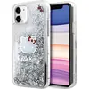 Image de Hello Kitty HKHCN61LIKHET iPhone 11 / Xr 6.1" srebrny/argent hardcase Liquid Glitter Charms Kitty He (Apple iPhone 11, Apple iPhone XR), Coque pour téléphone portable, Gris, Argent