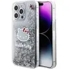 Image de Hello Kitty HKHCP15XLIKHET iPhone 15 Pro Max 6.7" srebrny/argent hardcase Liquid Glitter Charms Kitt (Apple iPhone 15 Pro Max), Coque pour téléphone portable, Argent