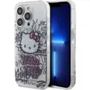Image de Hello Kitty HKHCP15LHDGPHT iPhone 15 Pro 6.1" bia y/white hardcase IML Kitty On Bricks Graffiti (Apple iPhone 15 Pro), Coque pour téléphone portable, Blanc