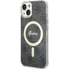 Image de Guess GUHMP15MH4STK iPhone 15 Plus / 14 Plus 6.7" czarny/black hardcase 4G MagSafe (Apple iPhone 14 Plus, Apple iPhone 15 Plus), Coque pour téléphone portable, Noir