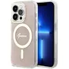 Image de Guess GUHMP15LH4STP iPhone 15 Pro 6.1" rózowy/pink hardcase IML 4G MagSafe (Apple iPhone 15 Pro), Coque pour téléphone portable, Pink