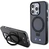 Image de BMW BMHMP15LURSK iPhone 15 Pro 6.1" czarny/black hardcase Ring Stand M Collection MagSafe (Apple iPhone 15 Pro), Coque pour téléphone portable, Noir
