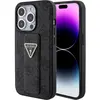 Image de Guess GUHCP15LPGS4TDK iPhone 15 Pro 6.1" czarny/black hardcase Grip Stand 4G Triangle Strass (Apple iPhone 15 Pro), Coque pour téléphone portable, Noir