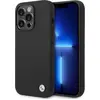 Image de BMW BMHCP15LSILBK iPhone 15 Pro 6.1" czarny/black Silicone Metal Logo (Apple iPhone 15 Pro), Coque pour téléphone portable, Noir