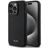 Image de Tumi TUHMP15LRBAK iPhone 15 Pro 6.1" czarny/black hardcase Leather Balistic Pattern MagSafe (Apple iPhone 15 Pro), Coque pour téléphone portable, Noir