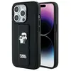 Image de Karl Lagerfeld KLHCP13LGSAKCPK iPhone 13 Pro / 13 6.1" czarny/black hardcase Gripstand Saffiano Karl (Apple iPhone 13, Apple iPhone 13 Pro), Coque pour téléphone portable, Noir