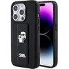 Image de Karl Lagerfeld KLHCP15LGSAKCPK iPhone 15 Pro 6.1" czarny/black hardcase Gripstand Saffiano Karl&Chou (Apple iPhone 15 Pro), Coque pour téléphone portable, Noir