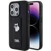 Image de Karl Lagerfeld KLHCP14LGSACHPK iPhone 14 Pro 6.1" czarny/black hardcase Gripstand Saffiano Choupette (Apple iPhone 14 Pro), Coque pour téléphone portable, Noir