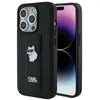 Image de Karl Lagerfeld KLHCP14XGSACHPK iPhone 14 Pro Max 6.7" czarny/black hardcase Gripstand Saffiano Choup (Apple iPhone 14 Pro Max), Coque pour téléphone portable, Noir