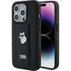 Image de Karl Lagerfeld KLHCP15XGSACHPK iPhone 15 Pro Max 6.7" czarny/black hardcase Gripstand Saffiano Choup (Apple iPhone 15 Pro Max), Coque pour téléphone portable, Noir