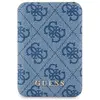 Image de Guess Powerbank indukcyjny 15W GUPB5FP4EMGB 5000mAh niebieski/blue 4G Leather Metal Logo MagSafe (5000 mAh, 15 W, 15 Wh), Chargeur de secours, Bleu