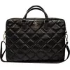 Image de Guess PU Grained 4G Metal Logo Computer Bag 15/16 - noir (16"), Sac pour notebook, Noir