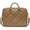 Image de Guess PU Grained 4G Metal Logo Computer Bag 15/16 - marron (16"), Sac pour notebook, Marron