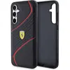 Image de Ferrari FEHCS23FEPTWK S23 FE S711 czarny/black hardcase Twist Metal Logo (Samsung Galaxy S23 FE), Coque pour téléphone portable, Noir