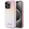Image de Guess GUHCP14XPSAIRSP iPhone 14 Pro Max 6.7" ró owy/rose hardcase Saffiano Iridescent Script (Apple iPhone 14 Pro Max), Coque pour téléphone portable, Pink
