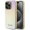 Image de Guess GUHCP14XPSAIRSD iPhone 14 Pro Max 6.7" z oty/gold hardcase Saffiano Iridescent Script (Apple iPhone 14 Pro Max), Coque pour téléphone portable, Or