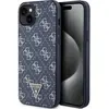 Image de Guess GUHCP15MPG4GPB iPhone 15 Plus / 14 Plus 6.7" niebieski/blue hardcase 4G Triangle Metal Logo (Apple iPhone 15 Plus), Coque pour téléphone portable, Bleu