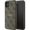 Image de Guess GUHMN61G4GFRW iPhone 11 6.1" / Xr br zowy/brown hardcase 4G Collection Leather Metal Logo MagS (Apple iPhone 11, Apple iPhone XR), Coque pour téléphone portable, Marron