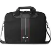 Image de BMW BMCB15COMPVSKR Sac 16" en nylon noir à rayures rouges (16"), Sac pour notebook, Noir