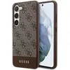 Image de Guess Étui pour S24+ S926 GUHCS24MG4GLBR étui rigide 4G Stripe Collection marron (Samsung Galaxy S24+), Coque pour téléphone portable, Marron