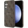 Image de Guess GUHMMG4GFRW + S926 br zowy/brown hardcase 4G Collection Leather Metal Logo MagSafe (Samsung Galaxy S24+), Coque pour téléphone portable, Marron