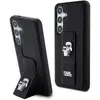 Image de Karl Lagerfeld KLHCSGSAKCPK S921 czarny/black hardcase Gripstand Saffiano Karl&Choupette Pins (Samsung Galaxy S24), Coque pour téléphone portable, Noir