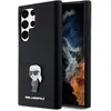 Image de Karl Lagerfeld KLHCS23LSMHKNPK S23 Ultra S918 czarny/black Silicone Ikonik Metal Pin (Samsung Galaxy S23 Ultra), Coque pour téléphone portable, Noir