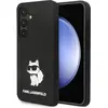 Image de Karl Lagerfeld KLHCSSNCHBCK S921 étui rigide czarny/black Silicone Choupette (Samsung Galaxy S24), Coque pour téléphone portable, Noir