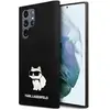 Image de Karl Lagerfeld KLHCLSNCHBCK S928 hardcase czarny/black Silicone Choupette (Samsung Galaxy S24 Ultra), Coque pour téléphone portable, Noir