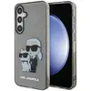 Image de Karl Lagerfeld KLHCMHNKCTGK + S926 czarny/black hardcase Glitter Karl&Choupette (Samsung Galaxy S24+), Coque pour téléphone portable, Transparent