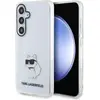 Image de Karl Lagerfeld KLHCMHNCHTCT + S926 transparent hardcase IML Choupette (Samsung Galaxy S24+), Coque pour téléphone portable, Transparent