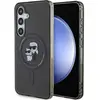 Image de Karl Lagerfeld KLHMS24SHGKCNOK S24 S921 czarny/black hardcase IML Karl&Choupette MagSafe (Samsung Galaxy S24), Coque pour téléphone portable, Noir