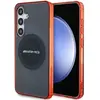 Image de Mercedes AMG AMHMS23HBCK S921 czarny/black hardcase Transparent Bicolor MagSafe (Samsung Galaxy S24), Coque pour téléphone portable, Transparent, Noir