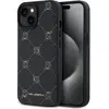Image de Karl Lagerfeld PU Karl Heads Pattern MagSafe Case pour iPhone 15 Noir (Apple iPhone 15), Coque pour téléphone portable, Noir