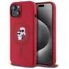 Image de Karl Lagerfeld - Silicone MagSafe - iPhone 15 - Red Karl&Choupette (Apple iPhone 15), Coque pour téléphone portable, Rouge