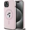 Image de Karl Lagerfeld Liquid Silicone Karl and Choupette MagSafe Case for iPhone 15 Pink (Apple iPhone 15), Coque pour téléphone portable, Pink