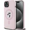 Image de Karl Lagerfeld - Silicone MagSafe (KLHMP15MSCMKCRHP) - iPhone 15 Plus - Pink Karl&Choupette (Apple iPhone 15 Plus), Coque pour téléphone portable, Pink