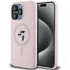 Image de Karl Lagerfeld KLHMP15XSCMKCRHP iPhone 15 Pro Max 6.7" ró owy/pink hardcase Silicone Karl & Choupett (Apple iPhone 15 Pro Max), Coque pour téléphone portable, Pink