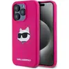 Image de Karl Lagerfeld KLHMP15XSCHPPLF iPhone 15 Pro Max 6.7" ró owy/fuschia hardcase Silicone Choupette Hea (Apple iPhone 15 Pro Max), Coque pour téléphone portable, Pink