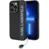Image de Karl Lagerfeld KLHCP15LPSAKDGCK Étui rigide pour iPhone 15 Pro 6.1" czarny/black Saffiano Rhinestones & Char (Apple iPhone 15 Pro), Coque pour téléphone portable, Noir