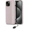 Image de Karl Lagerfeld KLHCP15SPSAKDGCP iPhone 15 / 14 / 13 6.1" ró owy/pink hardcase Saffiano Rhinestones & (Apple iPhone 13, Apple iPhone 14, Apple iPhone 15), Coque pour téléphone portable, Rose, Pink