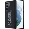 Image de Karl Lagerfeld KLHCL3DMBKCK S928 czarny/black étui rigide 3D Rubber Glitter Logo (Samsung Galaxy S24 Ultra), Coque pour téléphone portable, Noir
