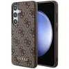 Image de Guess GUHCSG4GFBR S921 br zowy/brown hardcase 4G Metal Gold Logo (Samsung Galaxy S24), Coque pour téléphone portable, Marron