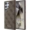Image de Guess GUHCLG4GFBR S928 br zowy/brown hardcase 4G Metal Gold Logo (Samsung Galaxy S24 Ultra), Coque pour téléphone portable, Or, Marron