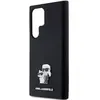 Image de Karl Lagerfeld Coque De Téléphone Klhcs24lsmhkcnpk S24 Ultra S928 Silicone Karl&choupette Pin