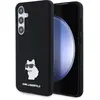 Image de Karl Lagerfeld KLHCMSMHCNPK + S926 czarny/black hardcase Silicone Choupette Metal Pin (Samsung Galaxy S24+), Coque pour téléphone portable, Noir
